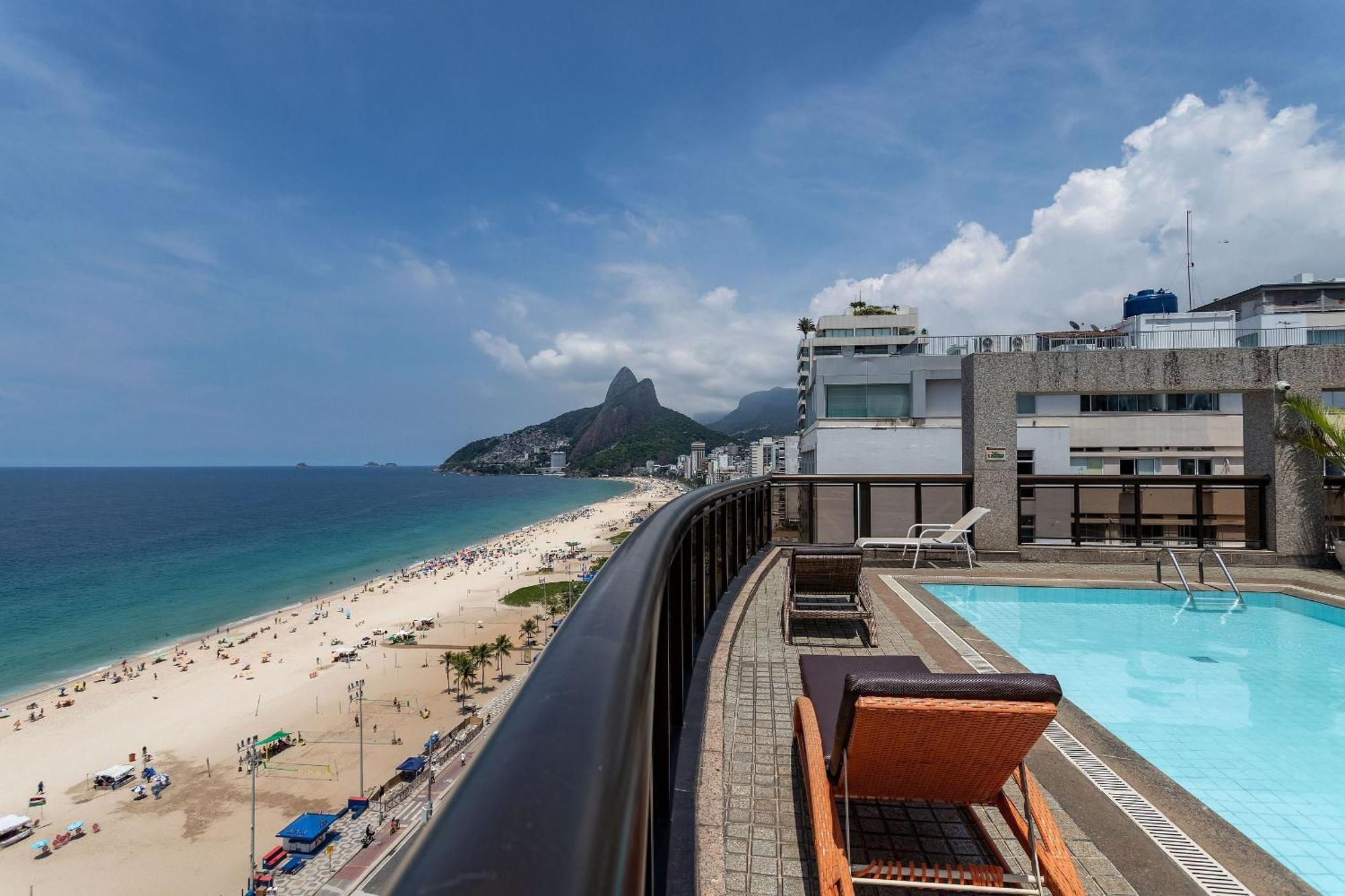 Vista Lateral, Edificio Frente A Praia Rio de Janeiro Eksteriør bilde