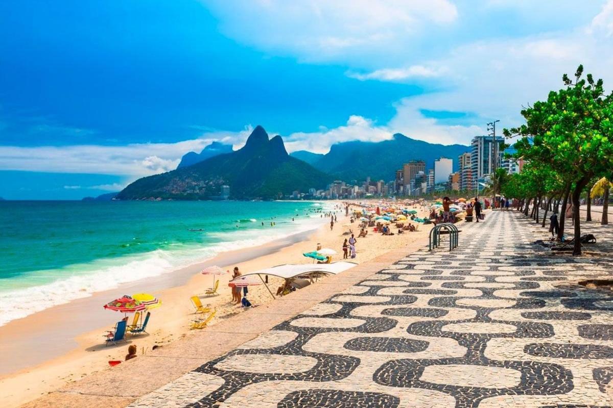 Vista Lateral, Edificio Frente A Praia Rio de Janeiro Eksteriør bilde