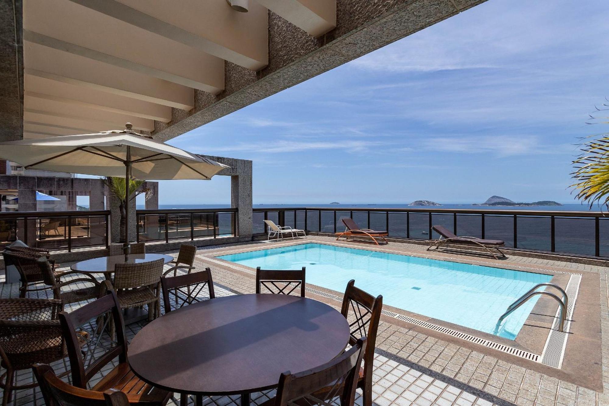 Vista Lateral, Edificio Frente A Praia Rio de Janeiro Eksteriør bilde